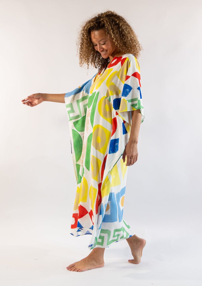 Santos Geometrical Kaftan