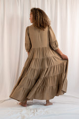 Una Beige Dress