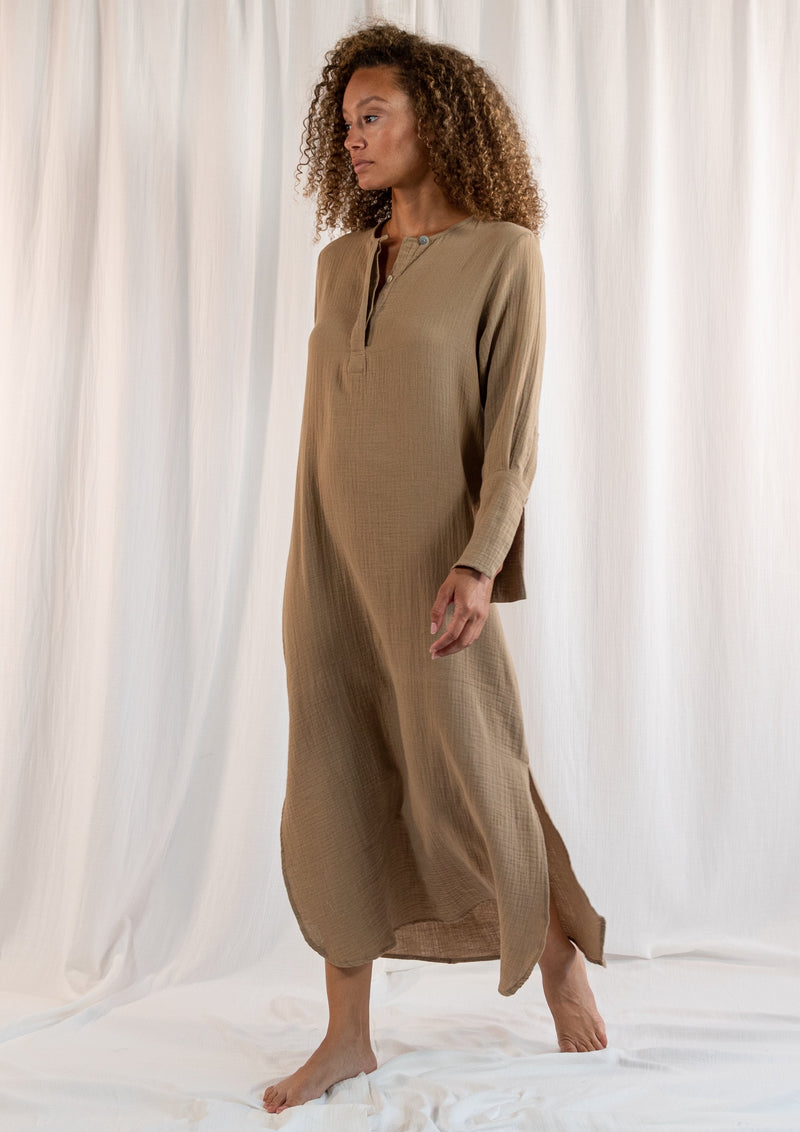 Eleonora Beige Dress