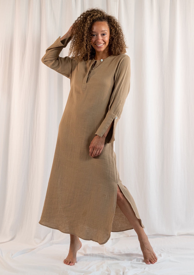 Eleonora Beige Dress