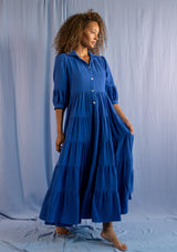 Una Blue Mauve Dress