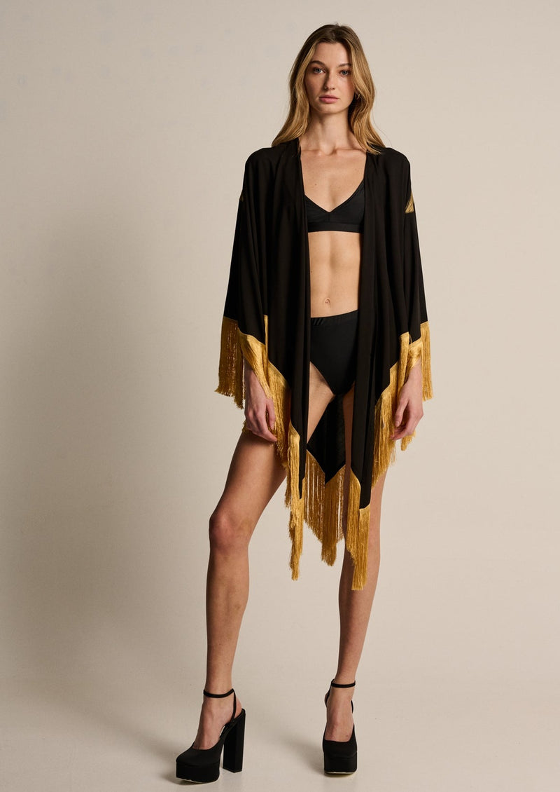 Zoya-Kafziel Black Tunic-Justbrazil