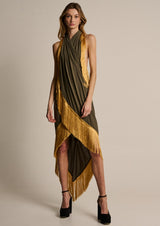 Zoya-Kafziel Khaki Tunic-Justbrazil