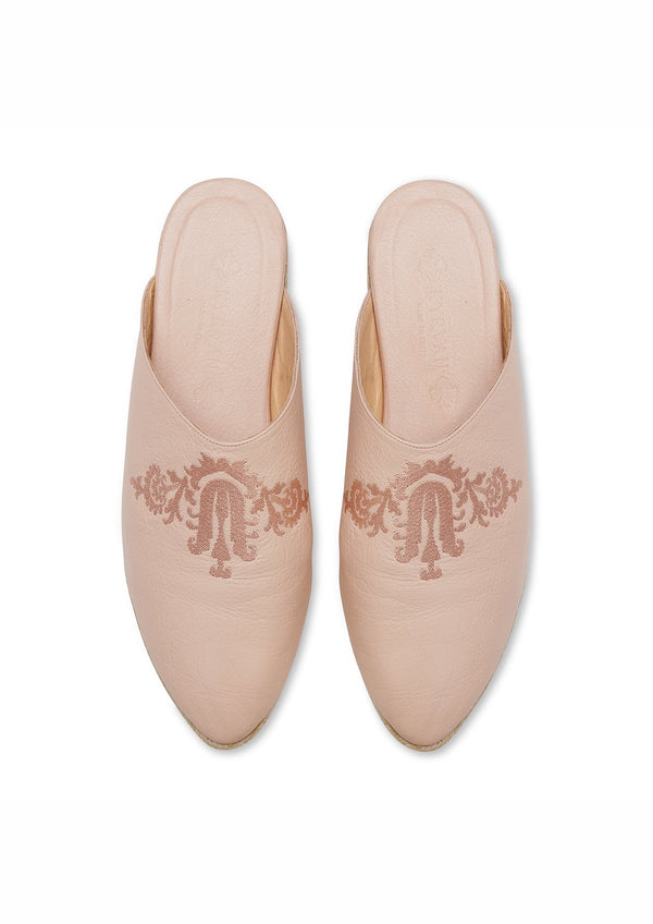 AURORA PINK MULES - JUSTBRAZIL