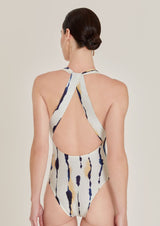 Lenny Niemeyer-Deep V Back Strap One Piece-Justbrazil