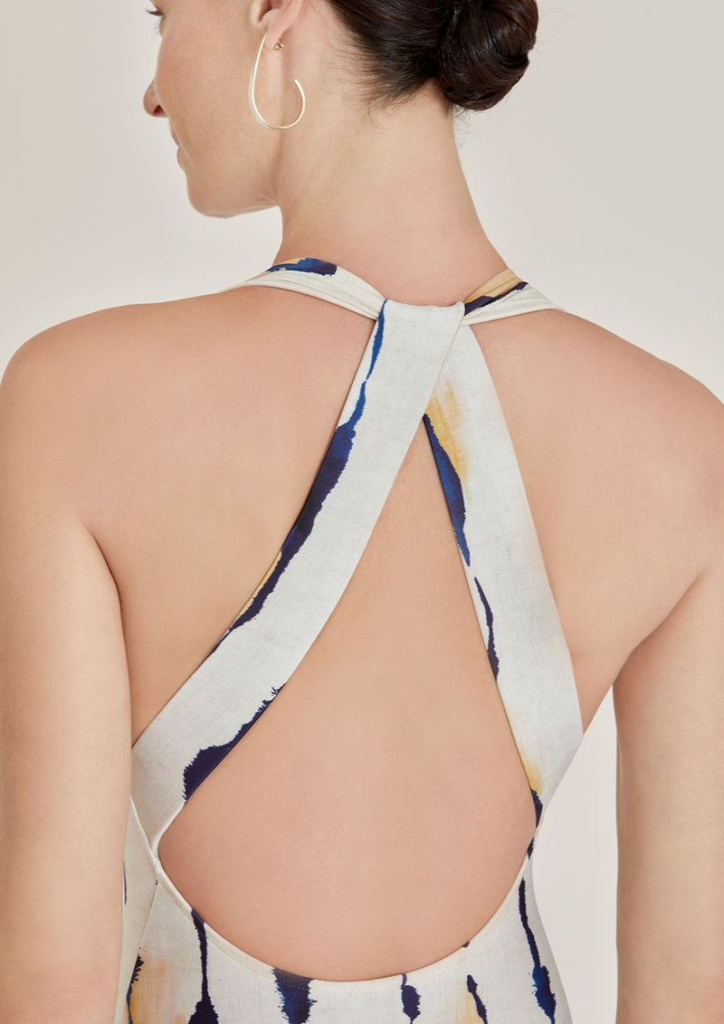 Lenny Niemeyer-Deep V Back Strap One Piece-Justbrazil