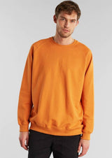 MALMOE BASE ORANGE SWEATSHIRT DEDICATED