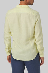 Mr Linen Lemon Shirt