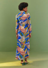 Farm rio-Macaw Flight Maxi Dress-Justbrazil
