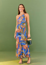 Farm Rio-Macaw Flight Midi Dress-Dress-Justbrazil