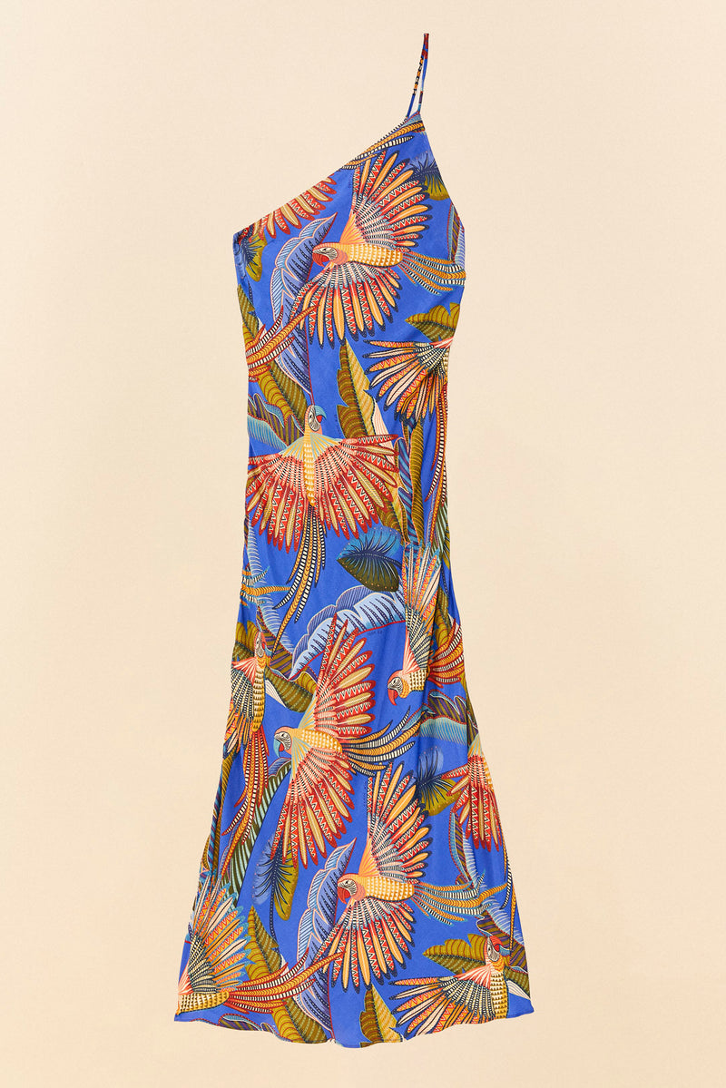 Farm Rio-Macaw Flight Midi Dress-Dress-Justbrazil