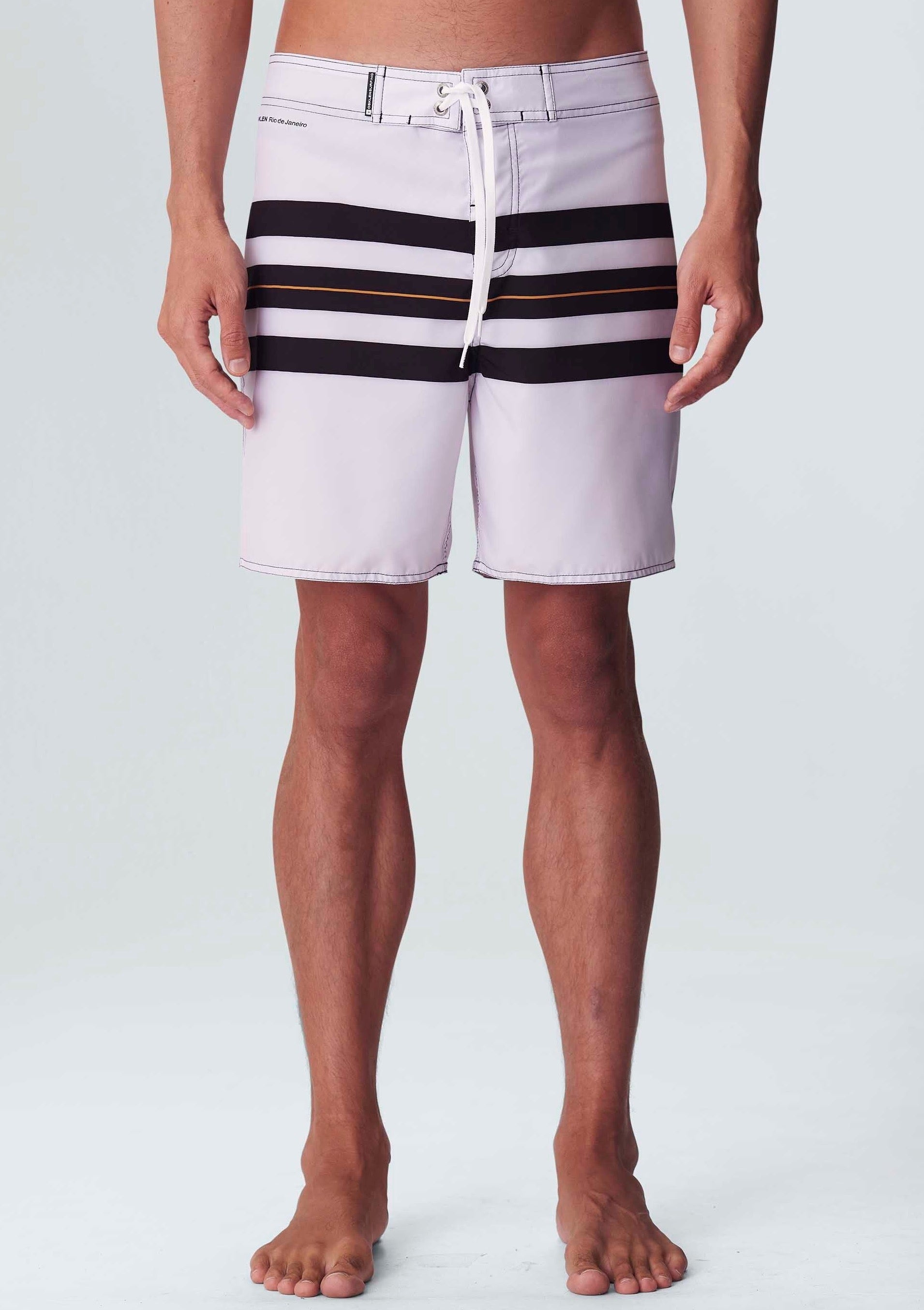 OSKLEN SS23-MENS LONGBOARD PINK SURF SHORTS-JUSTBRAZIL