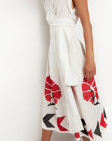 Kori-Moraine White Red Dress-Justbrazil