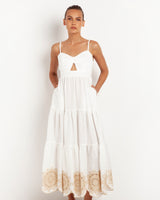 Kori-Ohrid White Cream Dress-Justbrazil