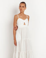 Kori-Ohrid White Cream Dress-Justbrazil