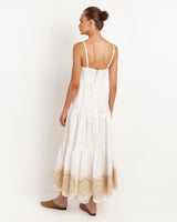Kori-Ohrid White Cream Dress-Justbrazil