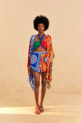 Farm Rio-Shorts-Pitta Colors Off-White Shorts-Just Brazil