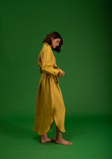 Galeria-Positano Yellow Crab Dress-Justbrazil
