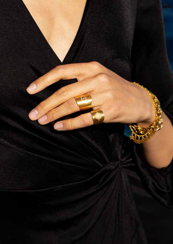 Antonia Karra-Polyphemus Bezel Ring-Justbrazil