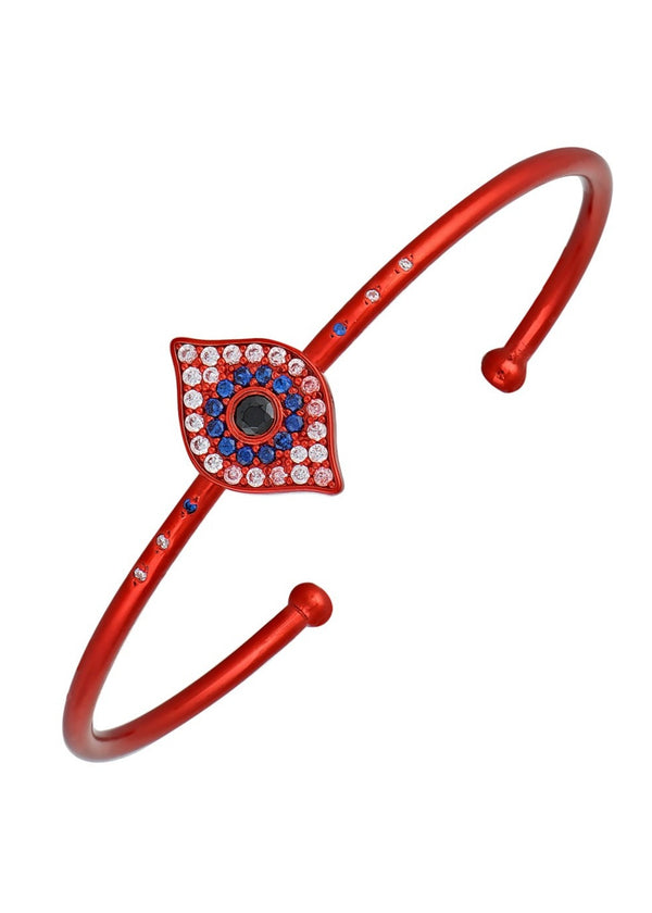 MARIANNA LEMOS-BRACELET-RED EYE BANGLE-JUST BRAZIL