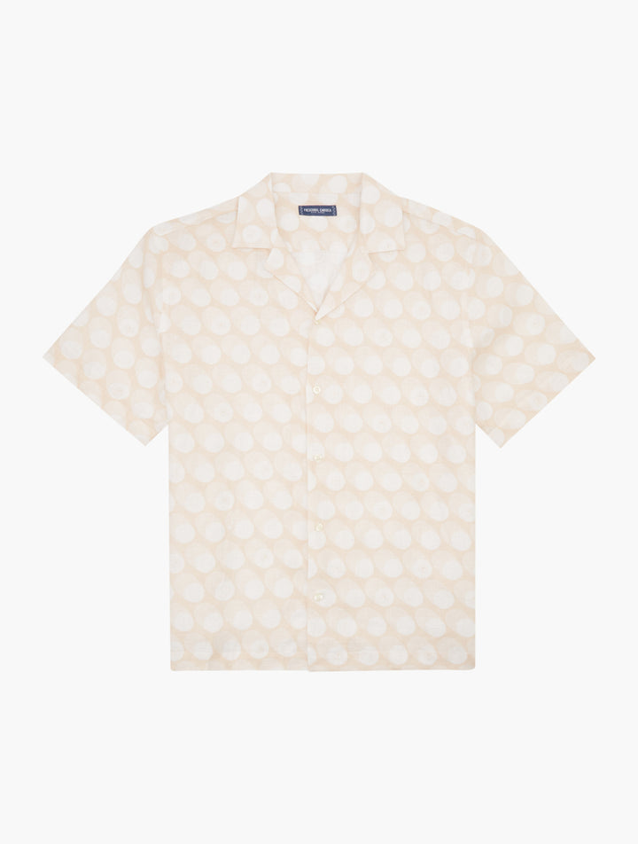 Roberto Linen Shirt Bola De Frescobol Sand Pink