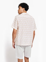 Roberto Linen Shirt Bola De Frescobol Sand Pink