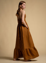 BOTANICO CHOCOLATE DRESS GALERIA JUSTBRAZIL  