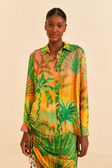 Farm Rio-Shirt-Sunrise Scenario Shirt-Just Brazil