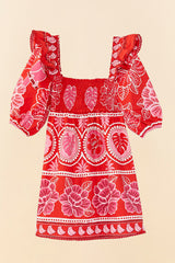 Summer Sunrise Mini Dress