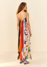 Farm rio -Super Fun Daisy Maxi Dress-Justbrazil