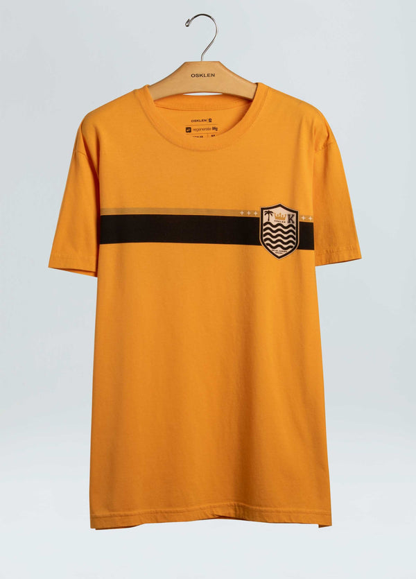 Osklen-T-Shirt Vintage Brasão Futebol-Justbrazil