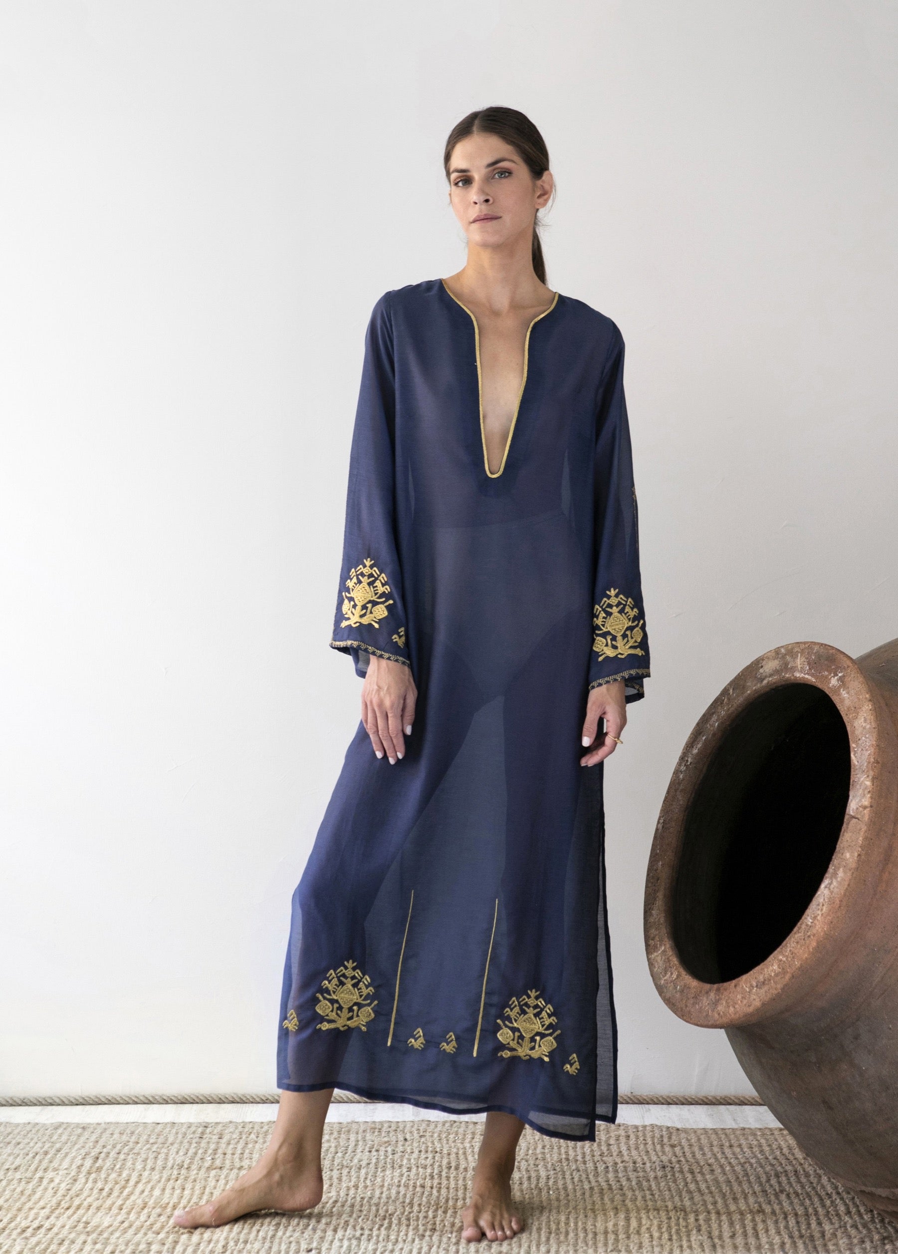 TRIKERI BLUE KAFTAN