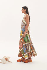 Alemais-Trippy Troppo Halter Midi Dress-Justbrazil