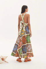Alemais-Trippy Troppo Halter Midi Dress-Justbrazil