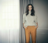VENDELA MUSTARD TROUSERS - JUSTBRAZIL