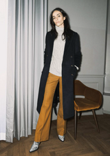 VENDELA MUSTARD TROUSERS - JUSTBRAZIL
