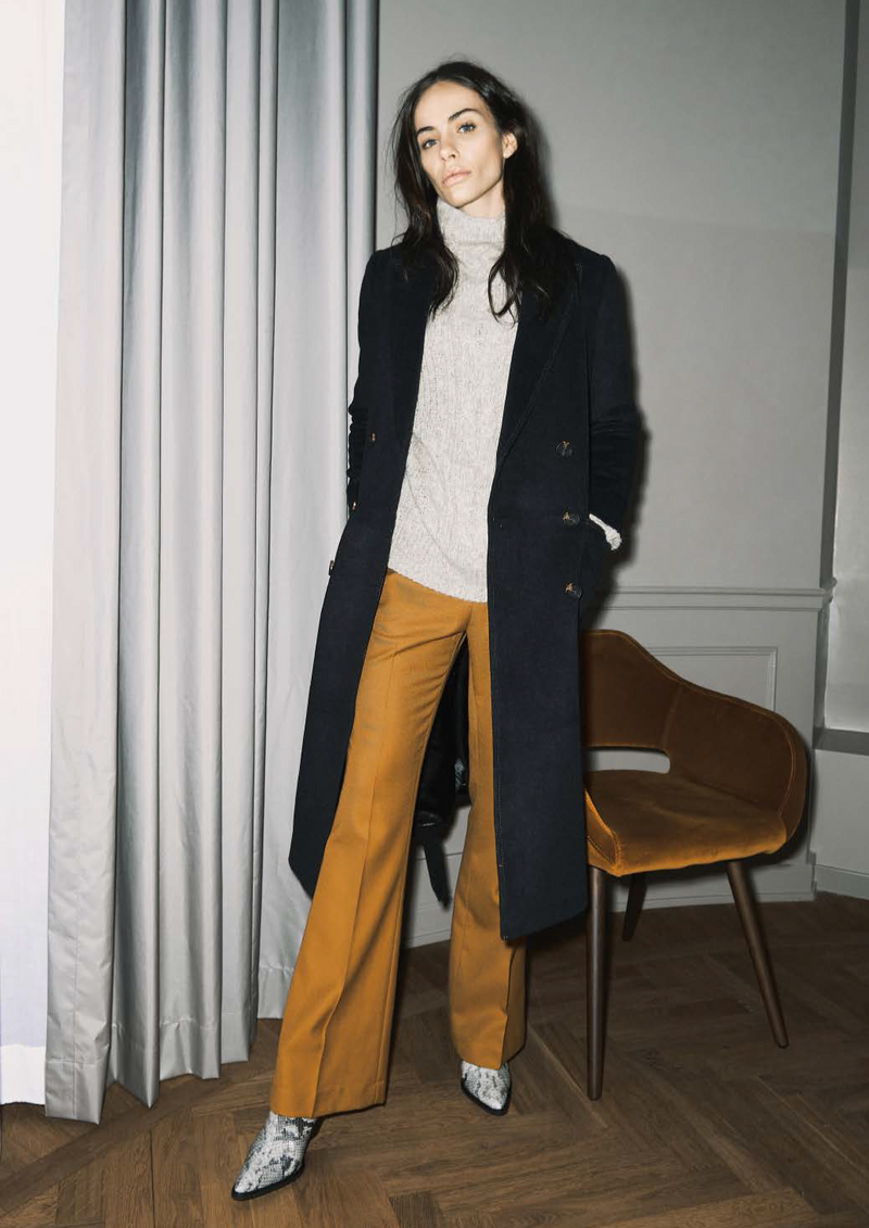 VENDELA MUSTARD TROUSERS - JUSTBRAZIL