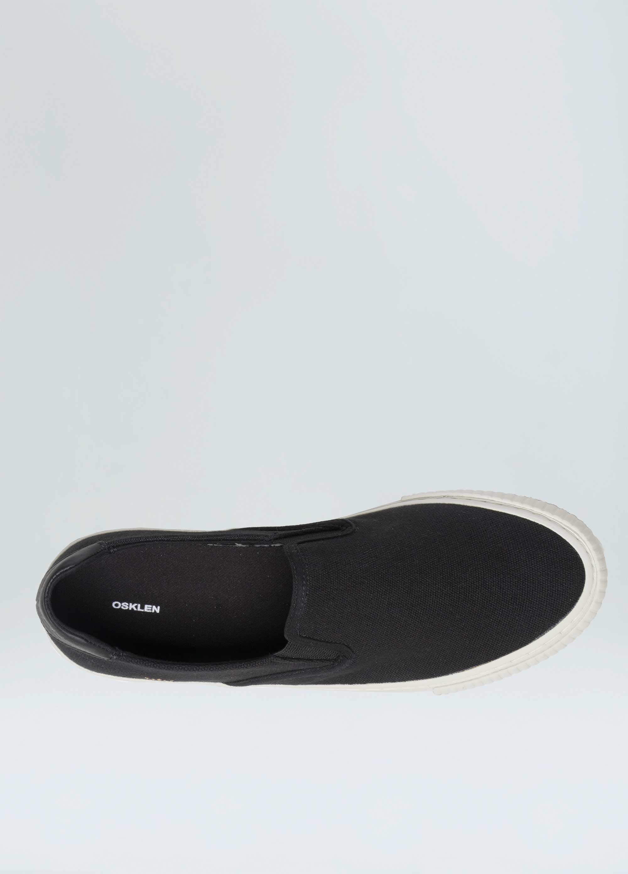 Osklen-Tênis Canvas Slip On Masc-Justbrazil