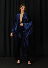 Pedras Blue Velvet Trousers