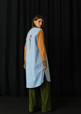 JustBrazil-Shirtdress-Positano Patchwork Tulip Shirtdress-Just Brazil
