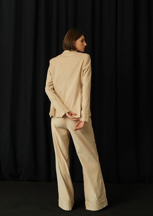 JustBrazil-Trousers-Romero Corduroy Vanilla Trousers-Just Brazil