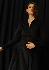 Rivera Corduroy Black Shirt
