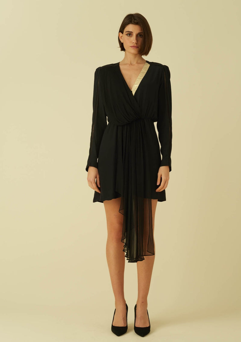 Lysia Black Dress