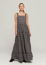 JUSTBRAZIL-DRESS-TUCUM LIGHT GREY MIDI DRESS-JUST BRAZIL