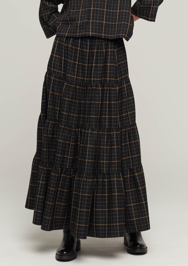 JUSTBRAZIL-SKIRT-ITAU BLACK KARO SKIRT-JUST BRAZIL