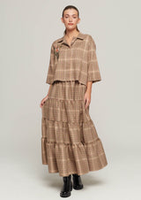 JUSTBRAZIL-SKIRT-ITAU KARO BEIGE SKIRT-JUST BRAZIL