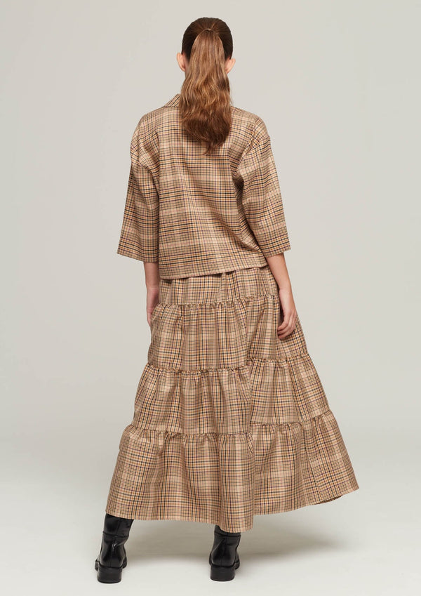 JUSTBRAZIL-SKIRT-ITAU KARO BEIGE SKIRT-JUST BRAZIL