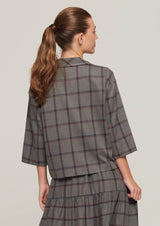 JUSTBRAZIL-SHIRT-ESTACIO LIGHT GREY KARO SHIRT-JUST BRAZIL