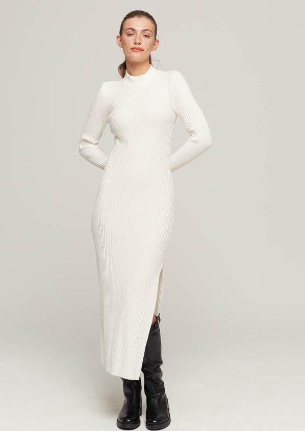 SOYA-DRESS-MELINA ECRU DRESS-JUST BRAZIL