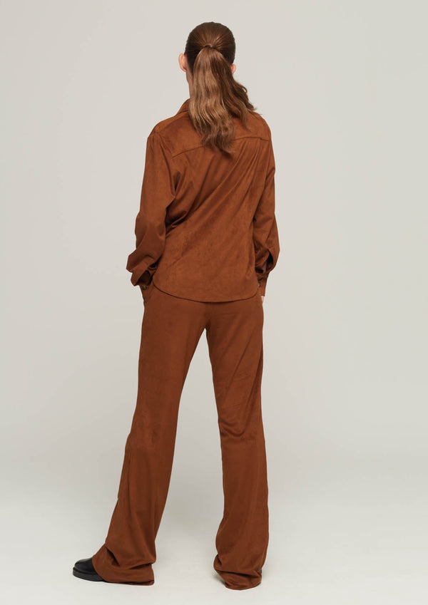 Gabriel Chocolate Skin Trousers